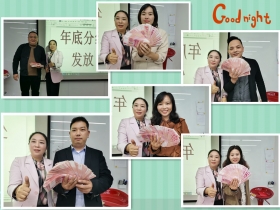 公司經理年底分紅